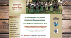 Desktop Screenshot of jaegervereinigung-friedberg.de